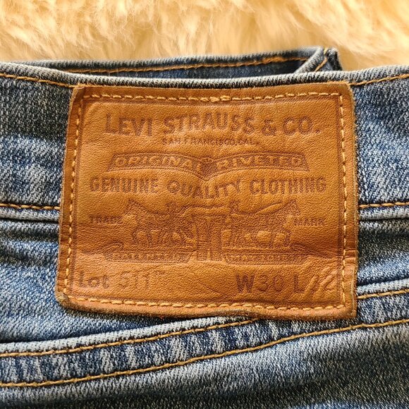 Levi's Performance Straight Leg Capital E Medium Wash Jeans - Picture 4 of 10